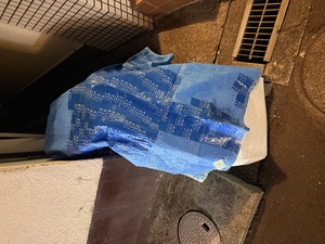 大阪府豊中市の引越し前片付けで屋外倉庫から追加で搬出した書籍類等
