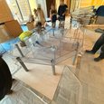 大阪市北区・グラングリーン大阪で大型水槽を搬入｜荷捌場の車高制限から搬入方法を現場変更